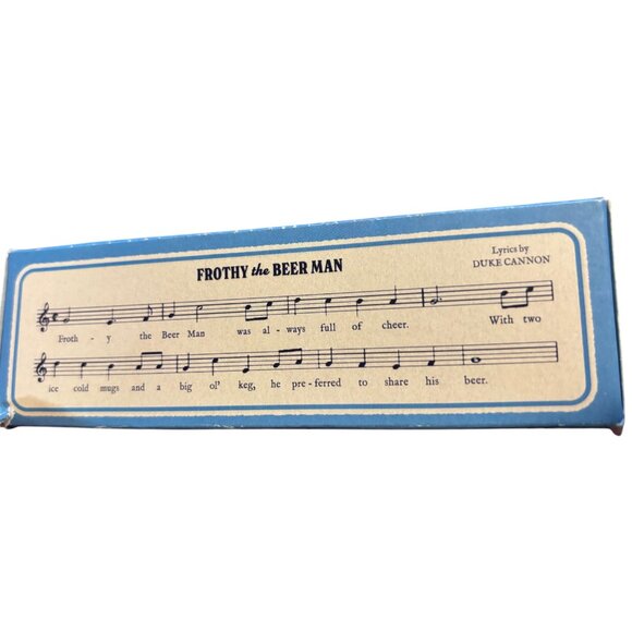 Duke Cannon Frothy The Beer Man Soap 10 Ounce Bar Sandalwood Scent - USA - Picture 7 of 7